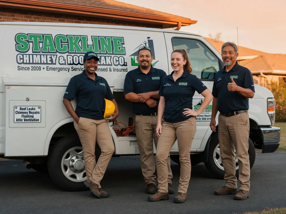Chimney flashing repair company in Olathe, KS